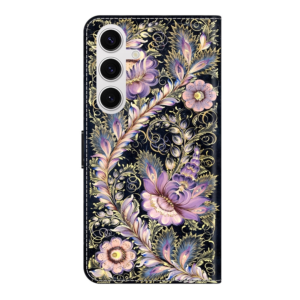 Fashion knižkové púzdro na Samsung Galaxy S26+ - kvety