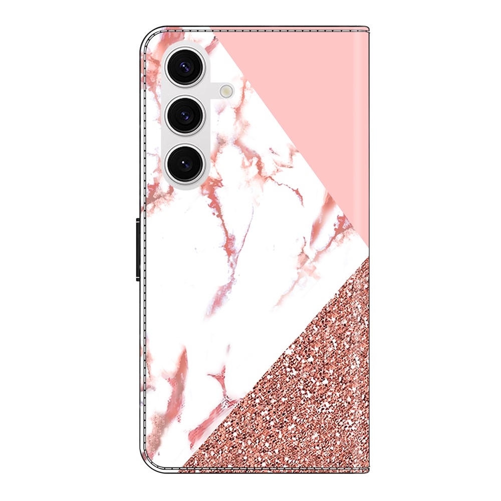 Fashion knižkové púzdro na Samsung Galaxy S26/S26 Pro - trojuholníkový vzor