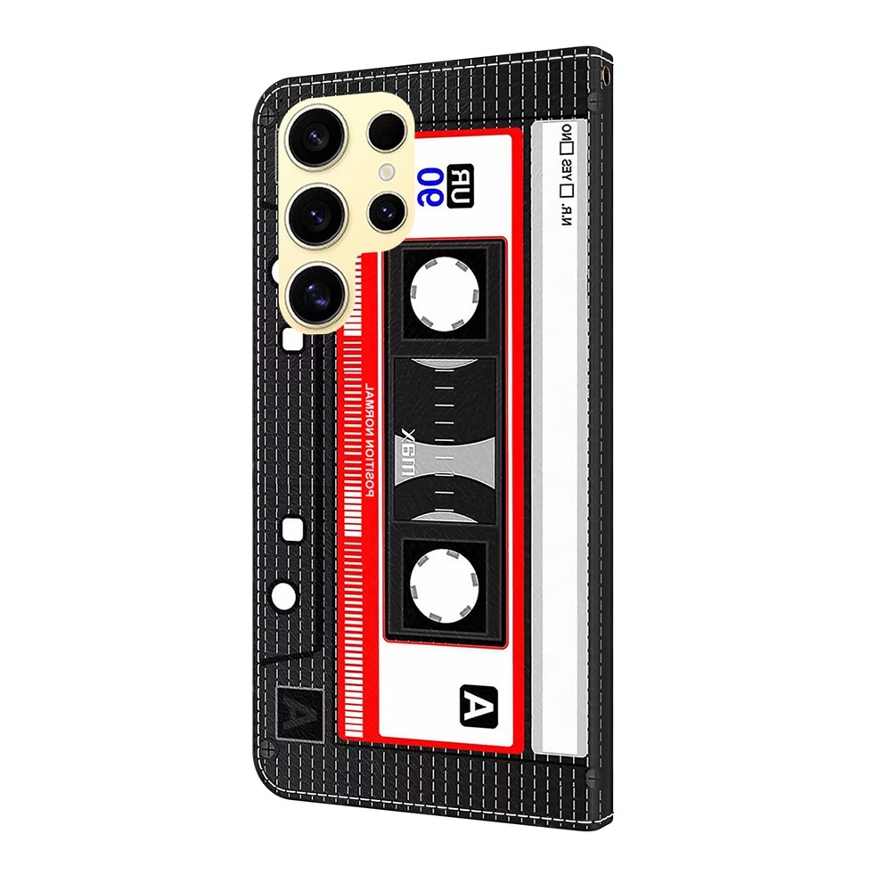 Fashion knižkové púzdro na Samsung Galaxy S26 Ultra - audiokazeta