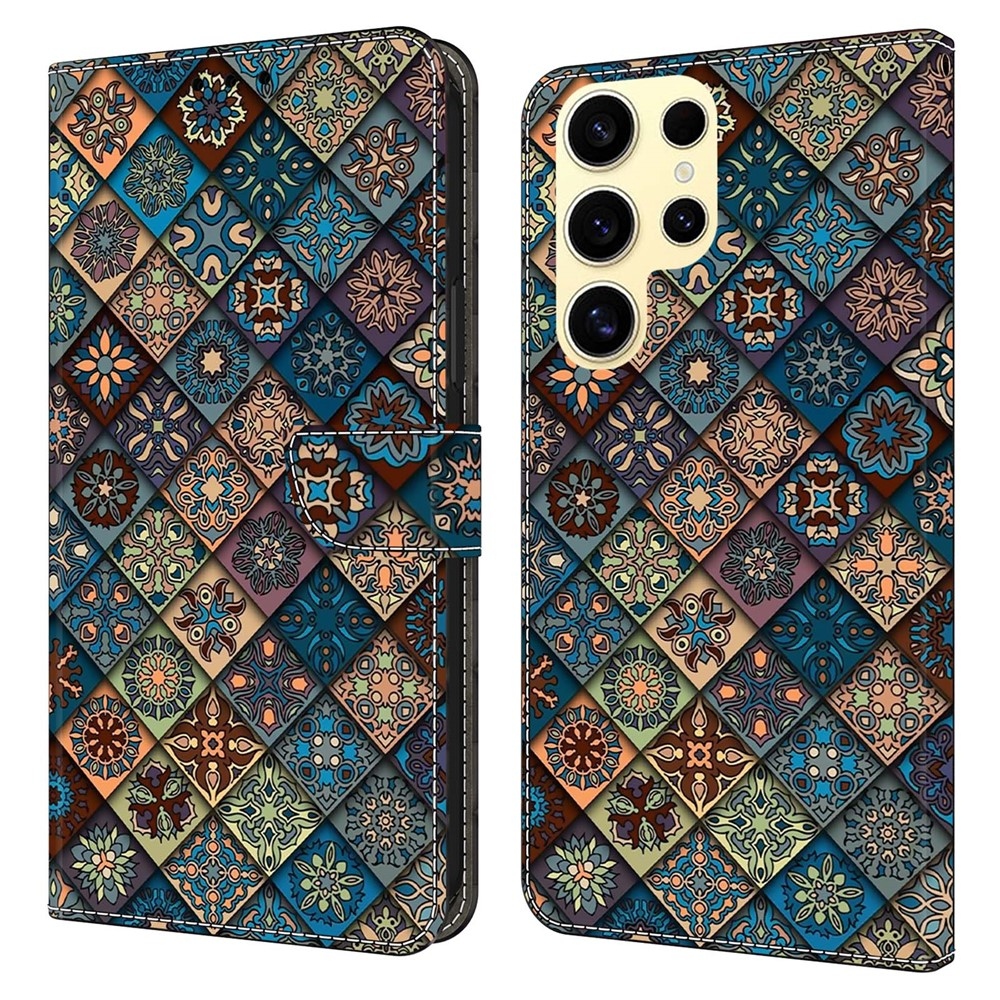 Fashion knižkové púzdro na Samsung Galaxy S26 Ultra - farebné vzory