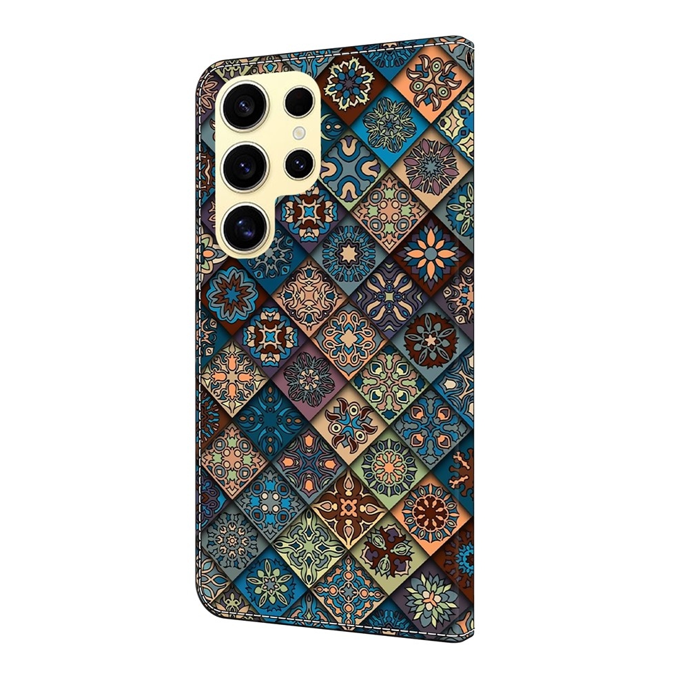 Fashion knižkové púzdro na Samsung Galaxy S26 Ultra - farebné vzory