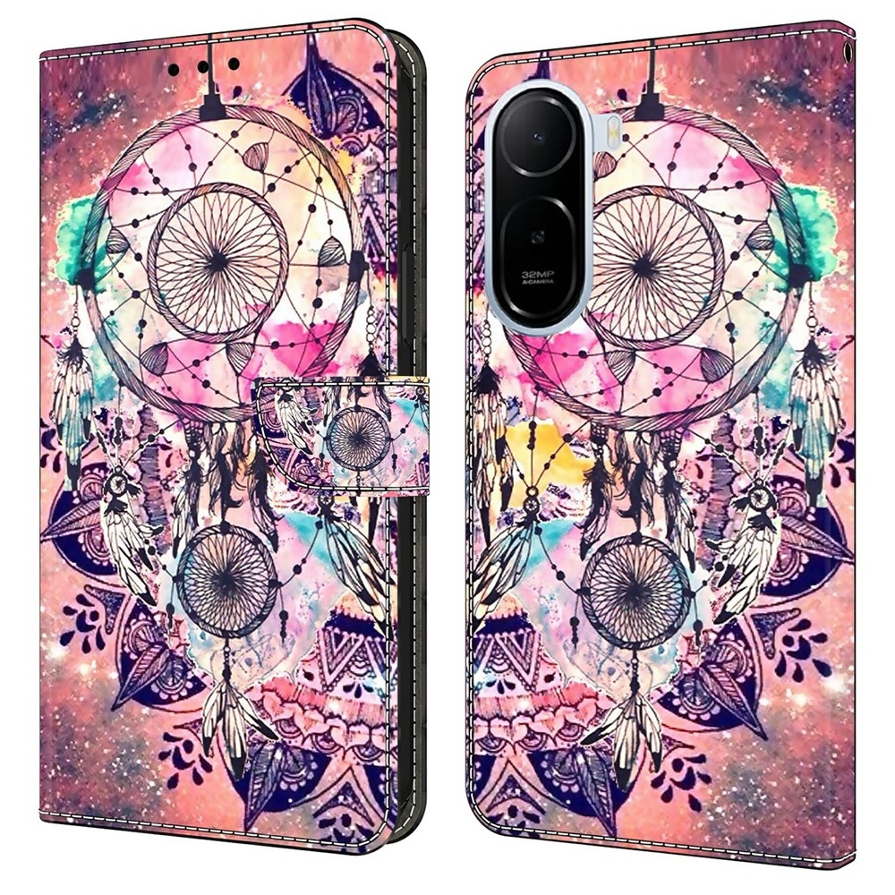 Fashion knižkové púzdro na Xiaomi Redmi A7 Pro - farebný lapač snov