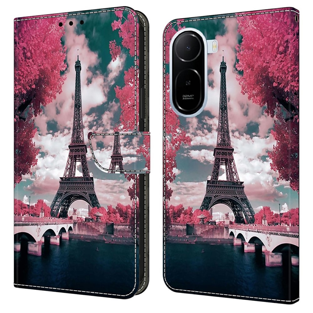 Fashion knižkové puzdro na Xiaomi Redmi A7 Pro - Eiffelova veža