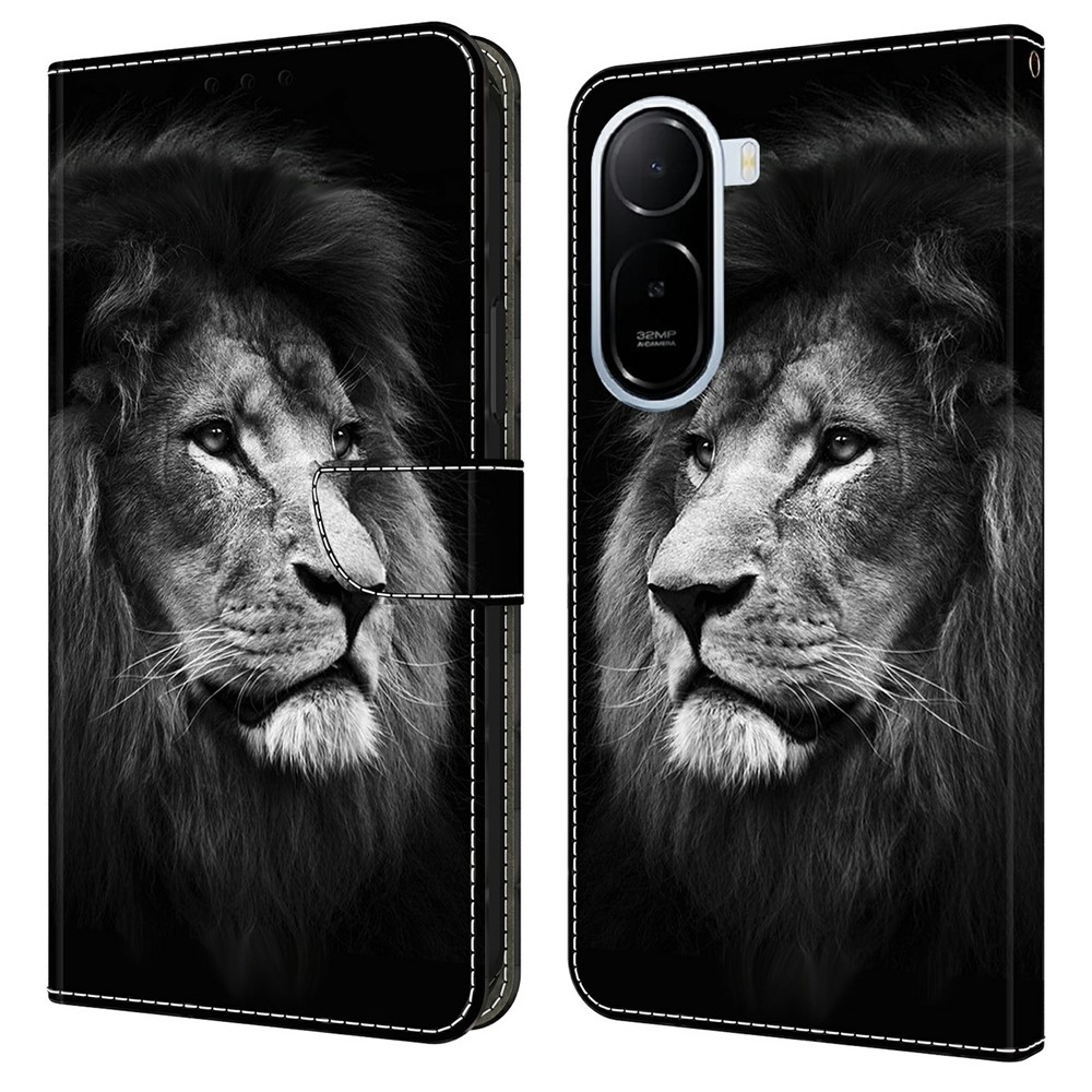 Fashion knižkové púzdro na Xiaomi Redmi A7 Pro - lev