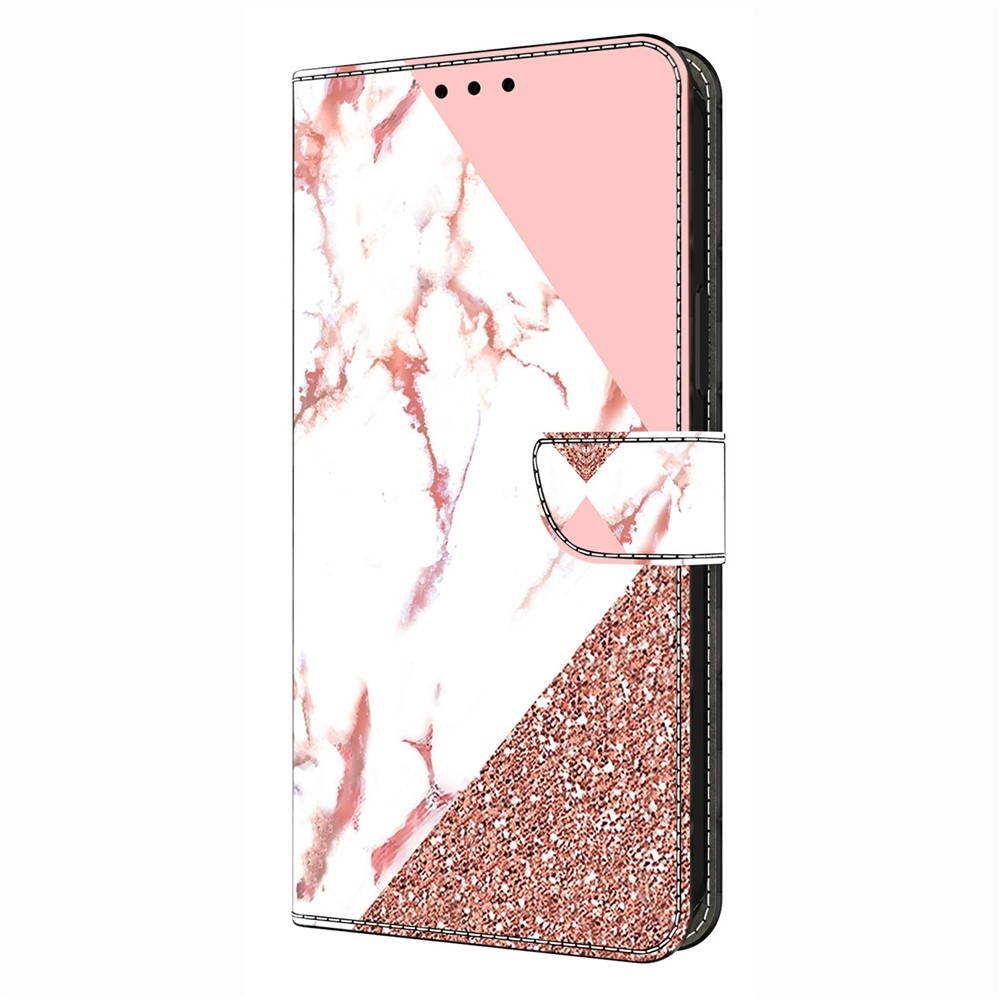 Fashion knižkové púzdro na Xiaomi Redmi A7 Pro - trojuholníkový vzor