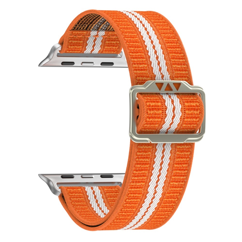 Fasten nylonový remienok na Apple Watch Ultra 4/3/2/1 49mm/12/11/10 46mm - oranžový