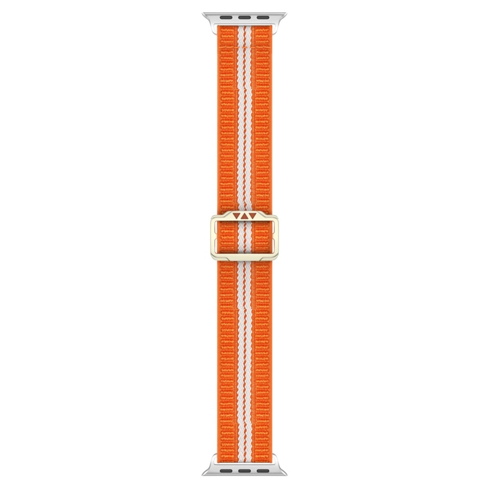 Fasten nylonový remienok na Apple Watch Ultra 4/3/2/1 49mm/12/11/10 46mm - oranžový