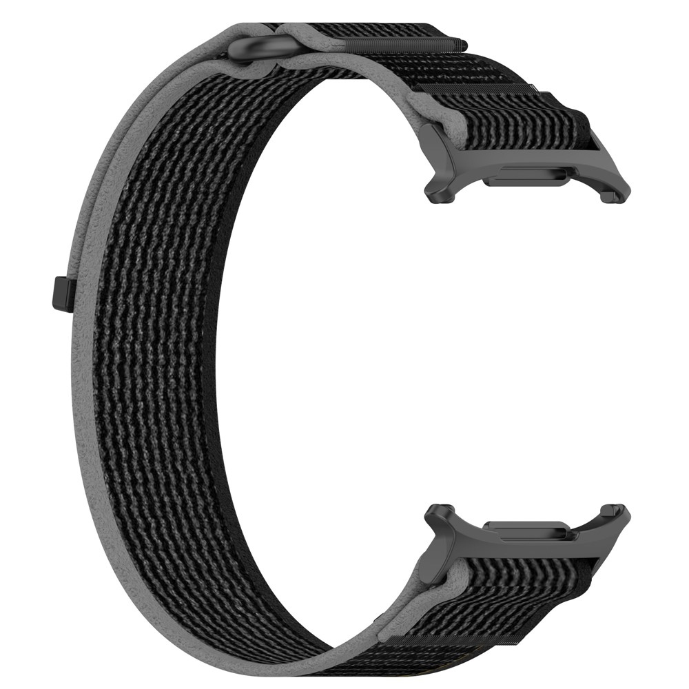 Fasten nylonový remienok na Samsung Galaxy Watch Ultra (2025) 47mm - čierny / sivý