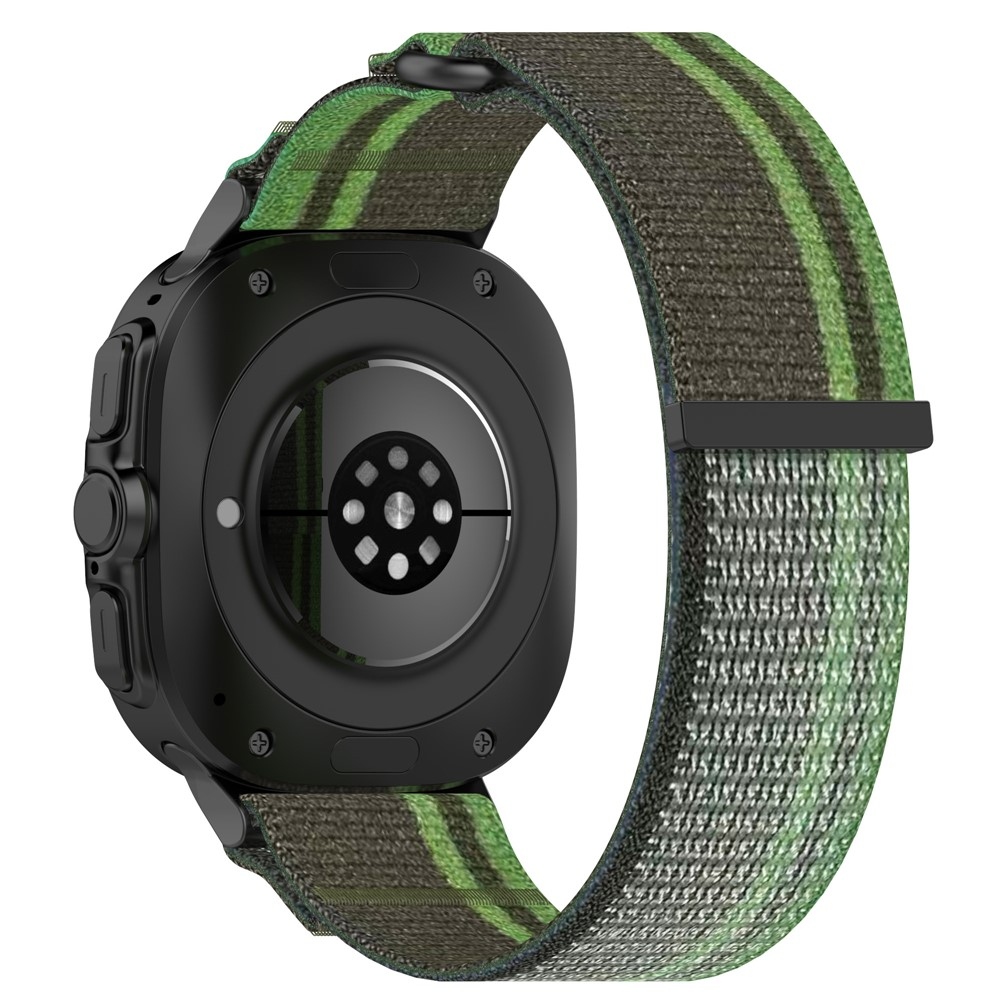 Fasten nylonový remienok na Samsung Galaxy Watch Ultra (2025) 47mm - zelený