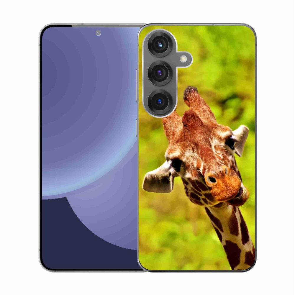 Gélový kryt mmCase na Samsung Galaxy S25 - žirafa