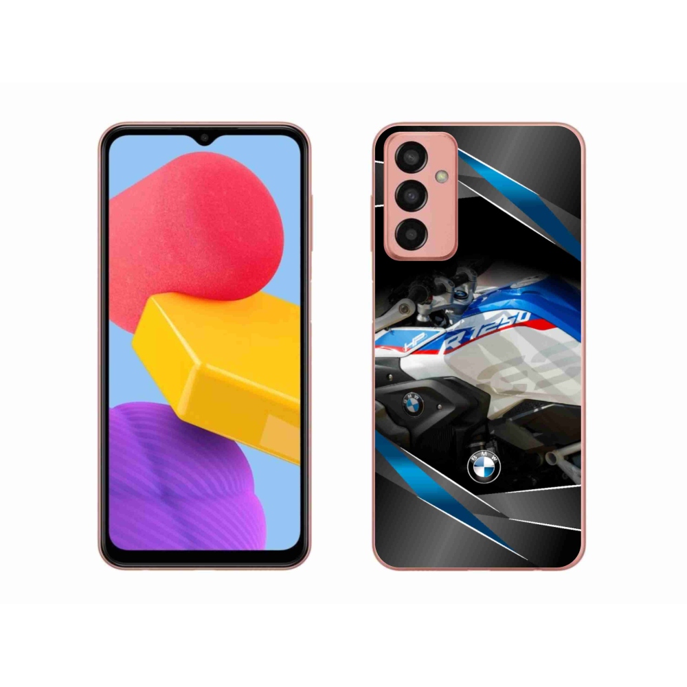 Gélový kryt mmCase na Samsung Galaxy M13 - motorka bmw 1