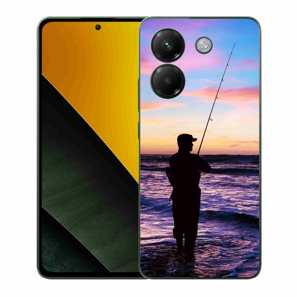 Gélový kryt mmCase na Xiaomi Poco M7 Pro 5G - rybárčenie 1