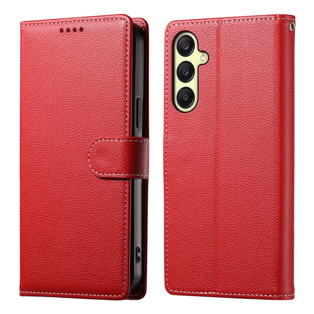 Snap knižkové púzdro na Samsung Galaxy A17 5G - červené