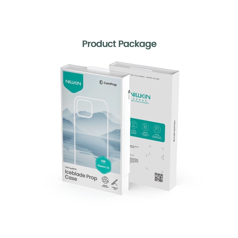 Nillkin Iceblade Prop Magnetický kryt pre Xiaomi 15 Dark Night Black