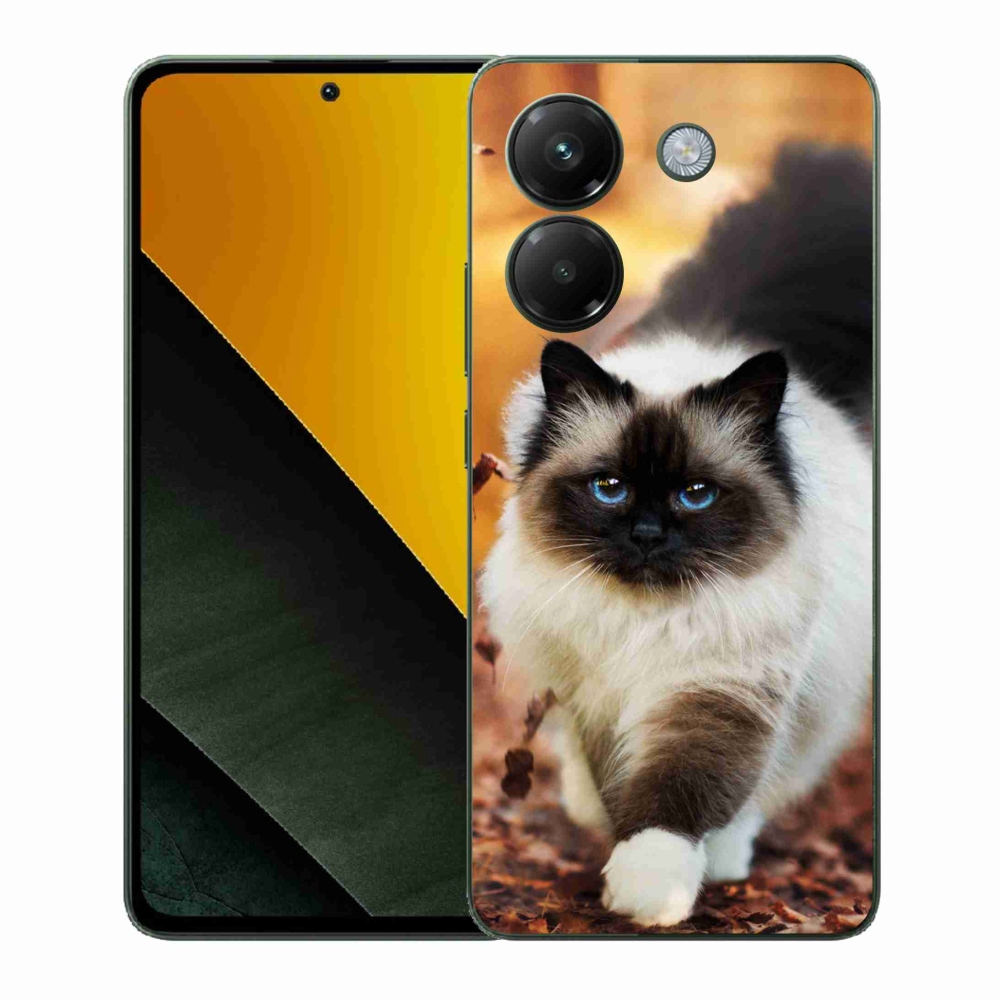 Gélový kryt mmCase na Xiaomi Poco M7 Pro 5G - mačka