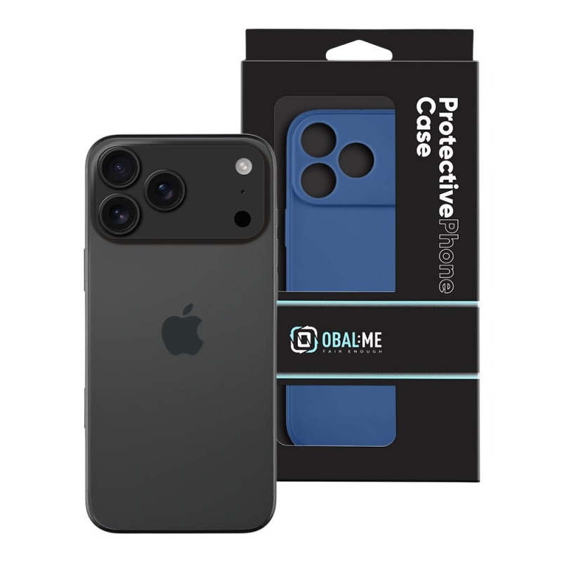 OBAL:ME Matný TPU kryt pre Apple iPhone 17 Pro Max Dark Blue