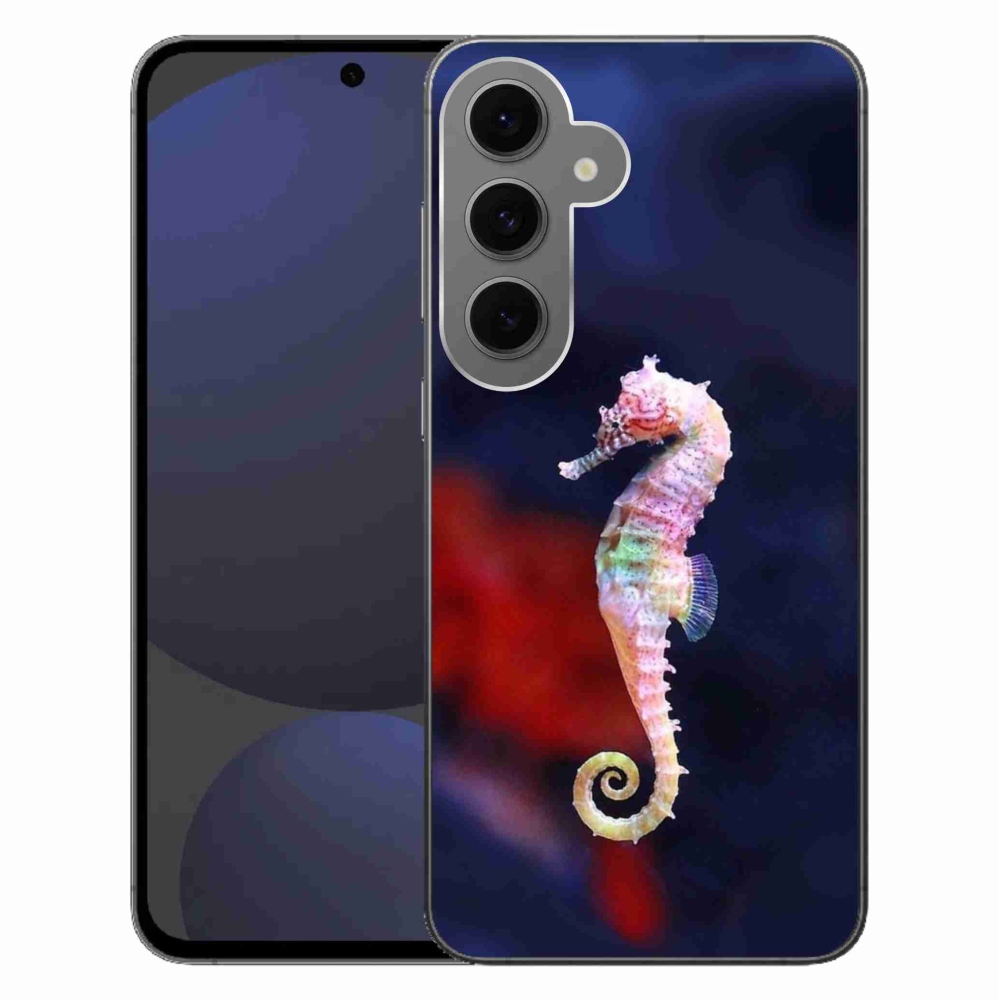 Gélový kryt mmCase na Samsung Galaxy S24 FE - morský koník