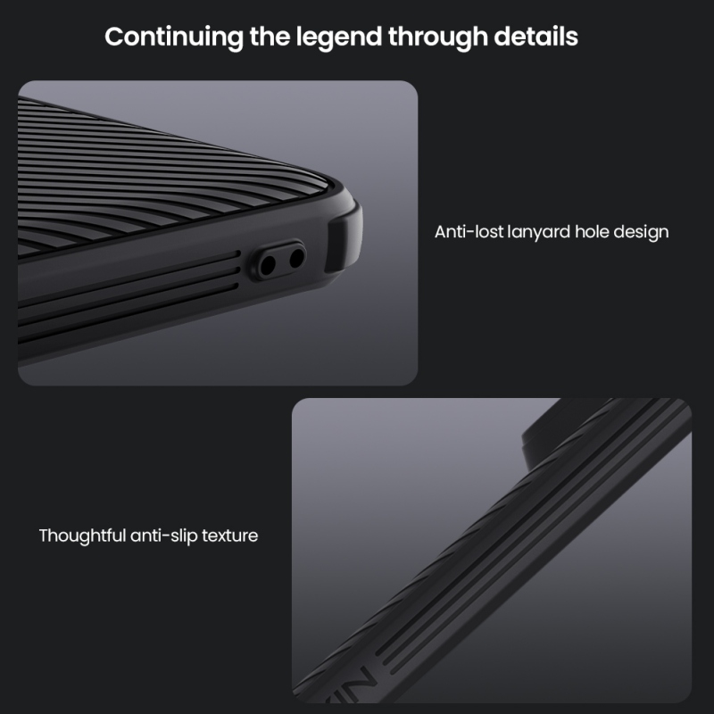 Nillkin CamShield PRO Zadný Kryt pre Xiaomi Redmi Note 14 Pro+ 5G Blue