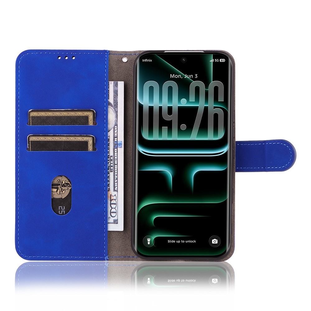 Feel knižkové púzdro na Infinix Note Edge 5G - modré