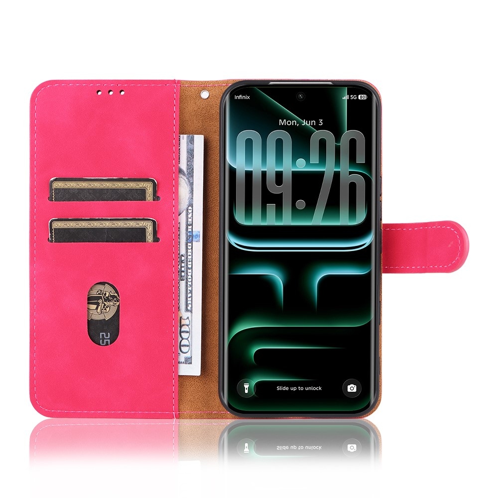 Feel knižkové púzdro na Infinix Note Edge 5G - rose