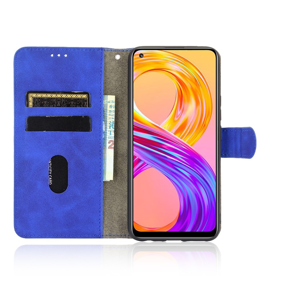 Feel knižkové púzdro na Realme 8/8 Pro - modré