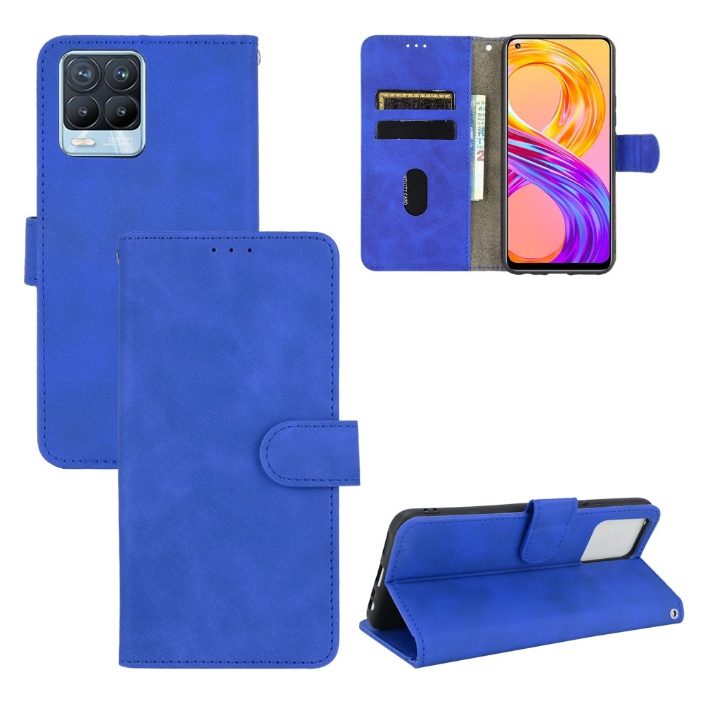 Feel knižkové púzdro na Realme 8/8 Pro - modré