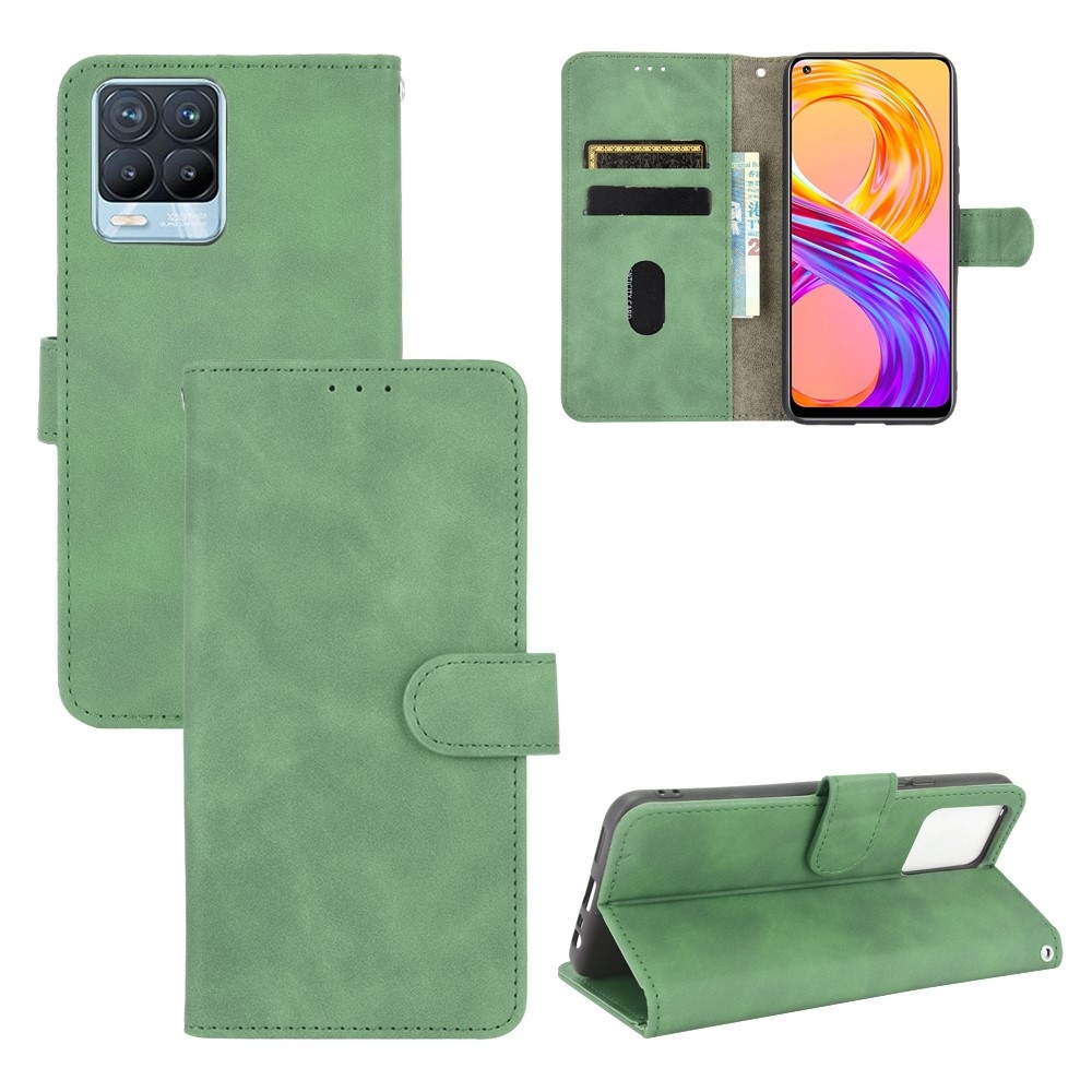 Feel knižkové púzdro na Realme 8/8 Pro - zelené