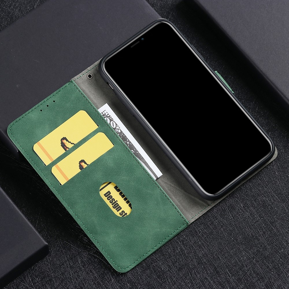 Feel knižkové púzdro na Realme 8/8 Pro - zelené