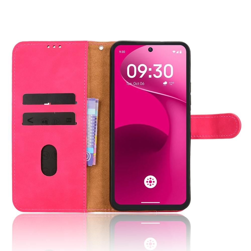 Feel knižkové puzdro na T-Mobile T Phone 3 Pro - rose