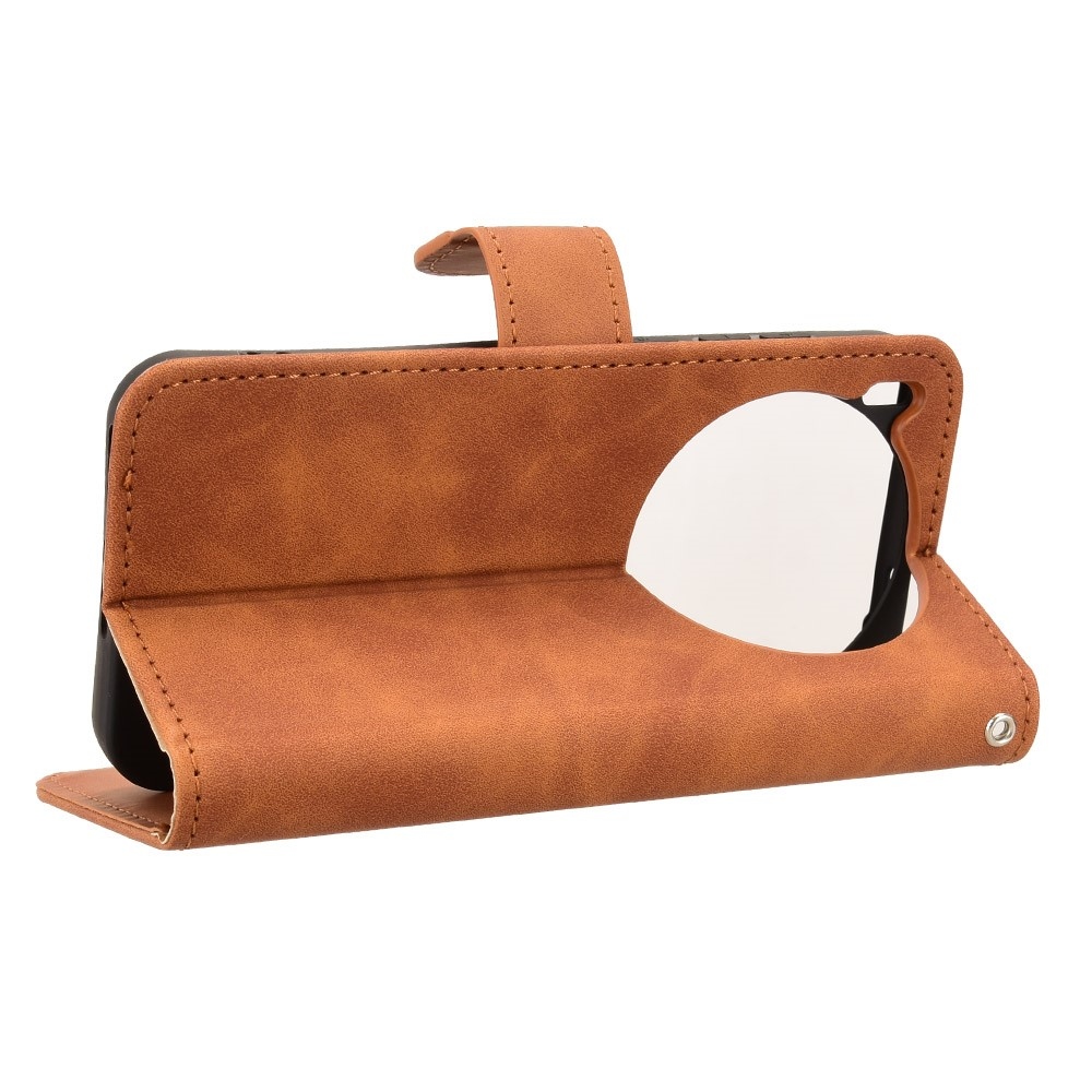 Feel knižkové puzdro na Vivo X300 5G - hnedé