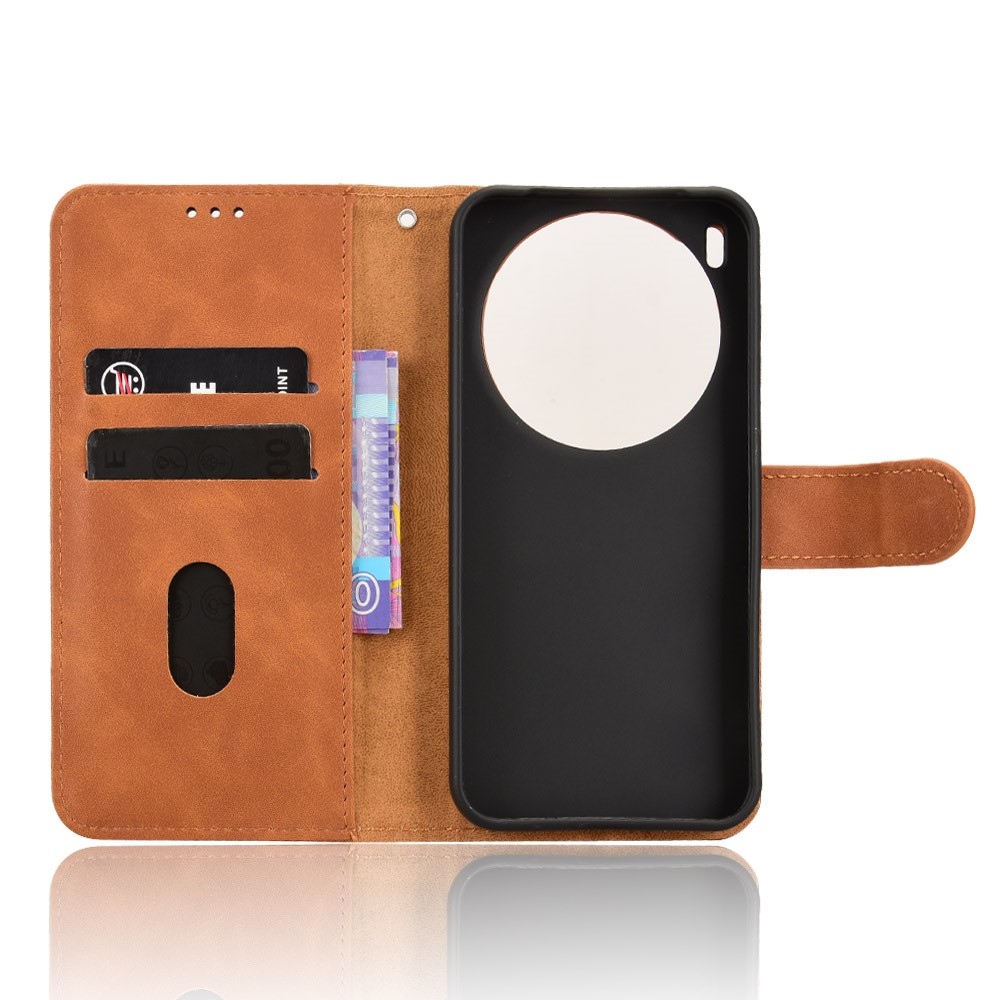 Feel knižkové puzdro na Vivo X300 5G - hnedé