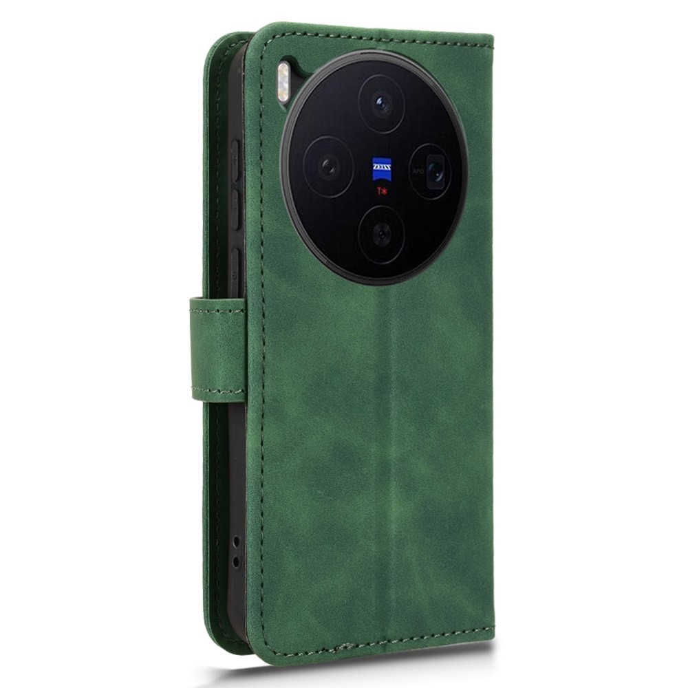 Feel knižkové púzdro na Vivo X300 5G - zelené