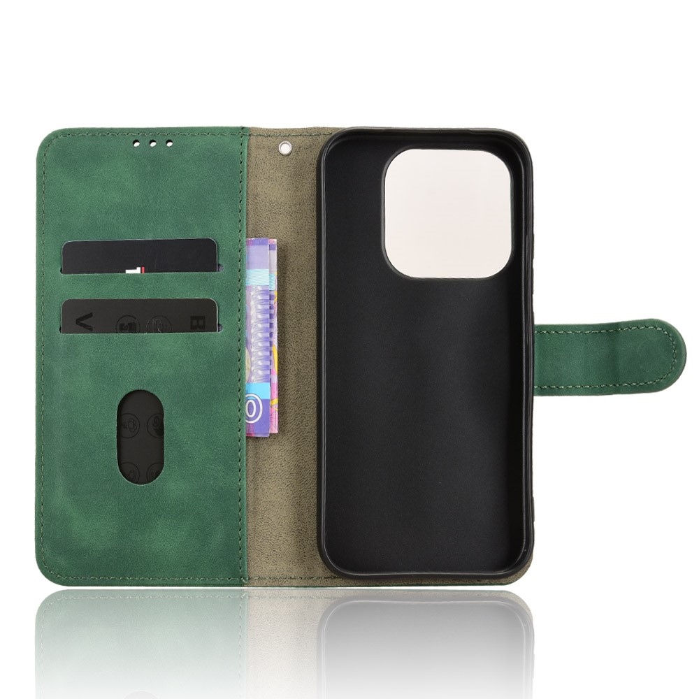 Feel knižkové púzdro na Xiaomi 17 - zelené