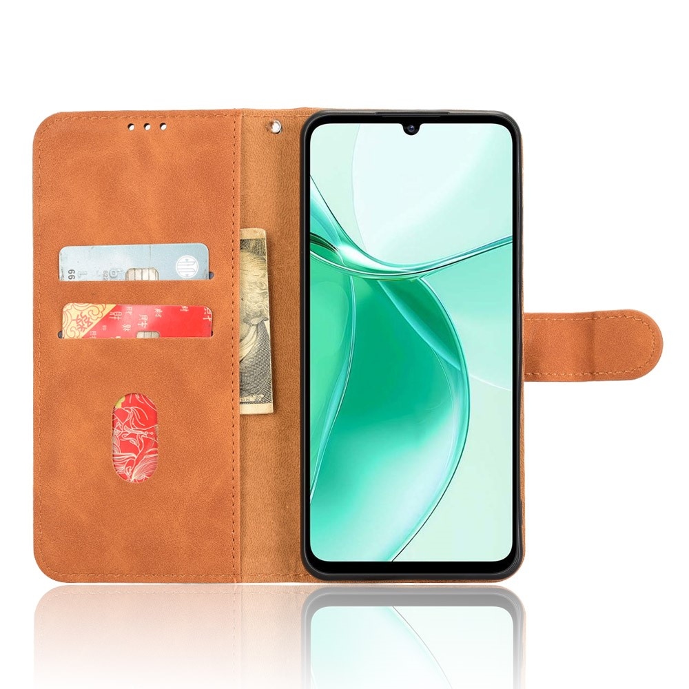 Feel knižkové puzdro na ZTE Blade A35e - hnedé