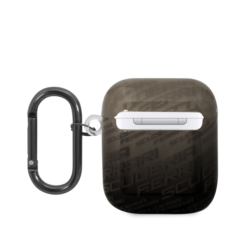 Ferrari Gradient Allover Puzdro pre Airpods 1/2 Black