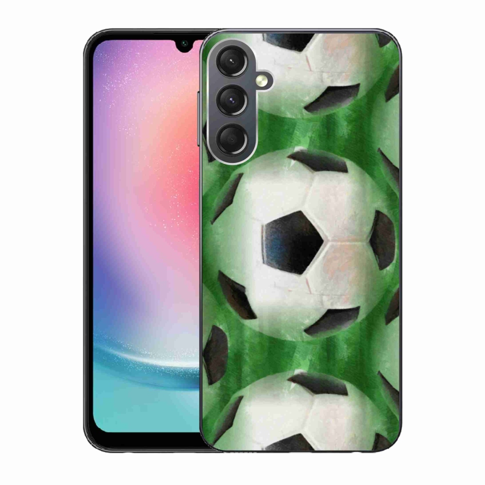 Gélový kryt mmCase na Samsung Galaxy A24 - futbalová lopta