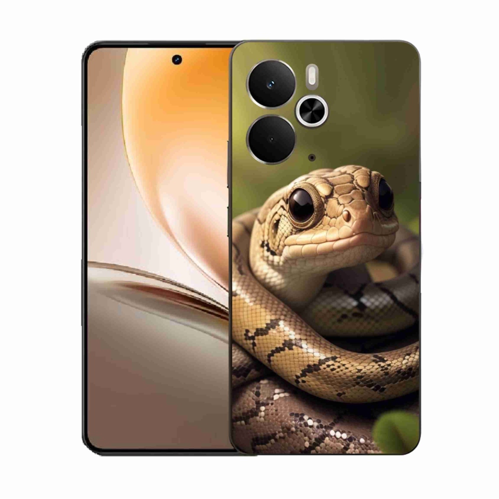 Gélový kryt mmCase na Realme 14 5G - had 1