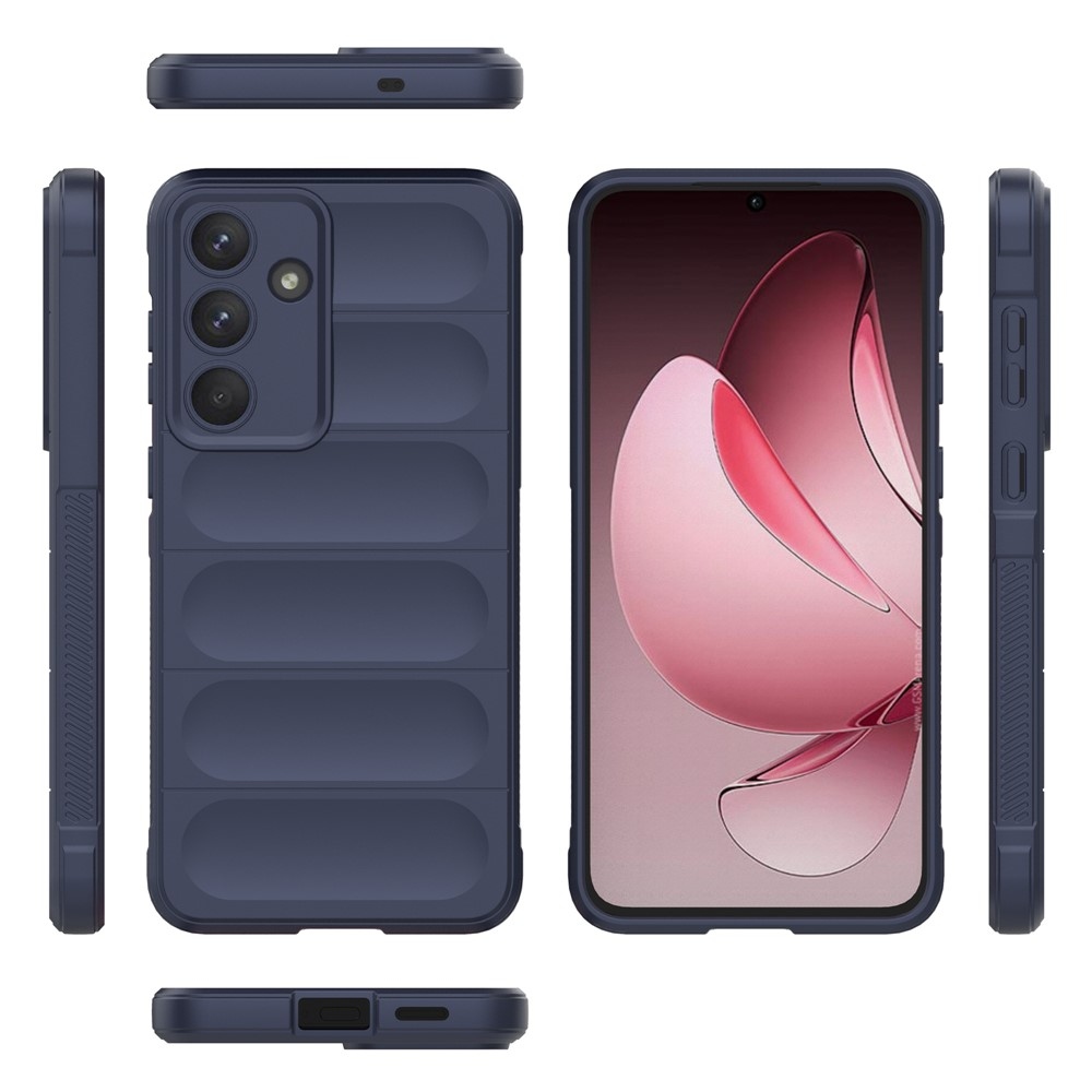 Rugg odolný gélový obal na Samsung Galaxy S25 FE - tmavomodrý