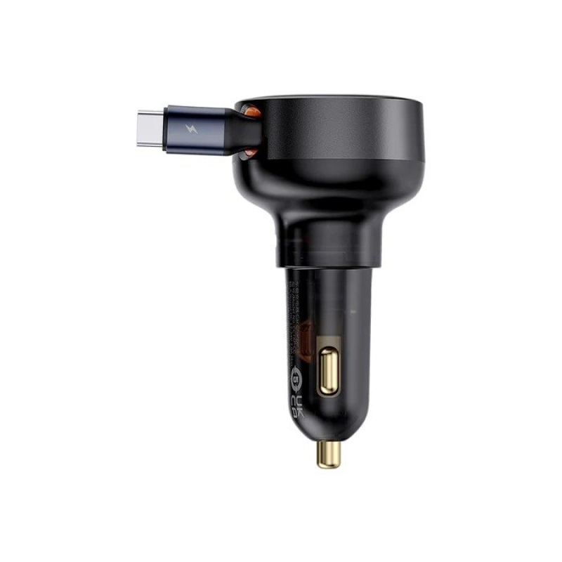 Baseus Enjoyment Pro Autonabíjačka USB-C 60 W, čierna