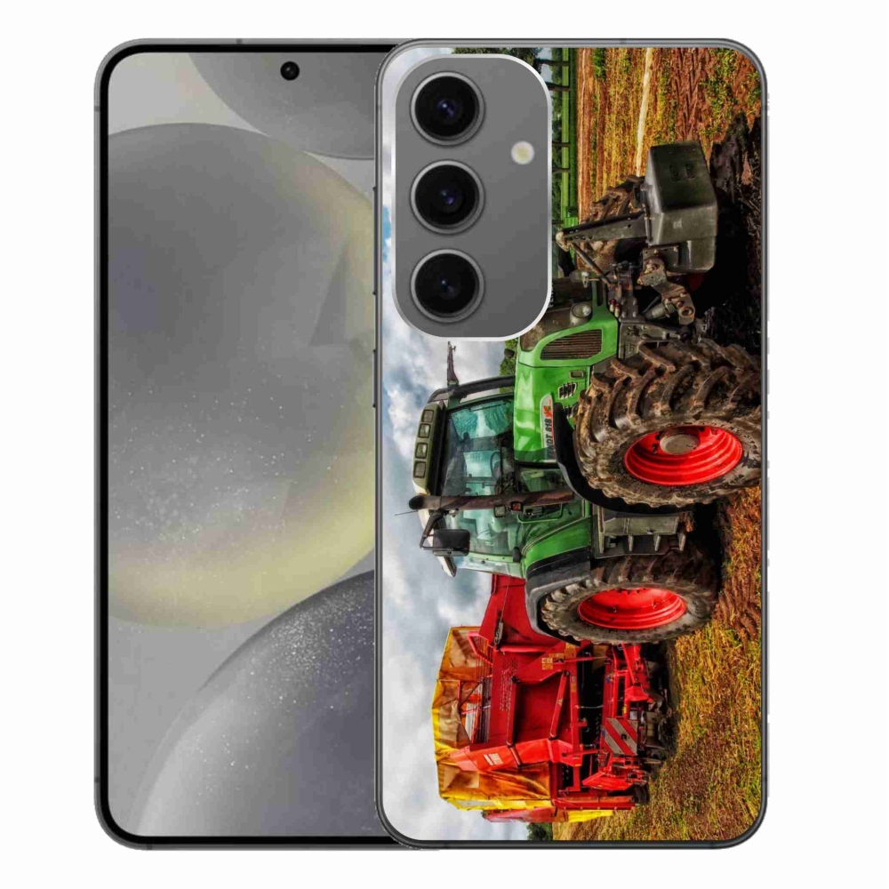 Gélový kryt mmCase na Samsung Galaxy S24+ - traktor 4