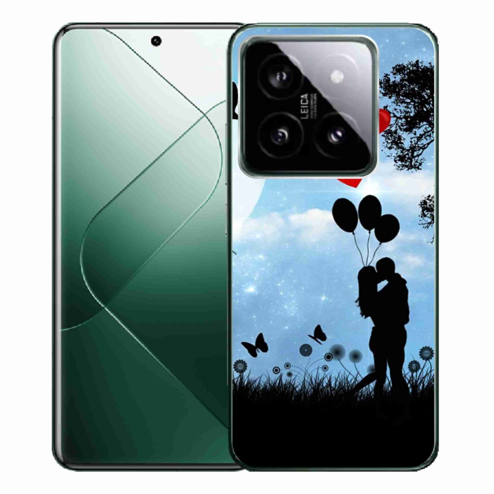 Gélový obal mmCase na Xiaomi 14 Pro - zamilovaný pár
