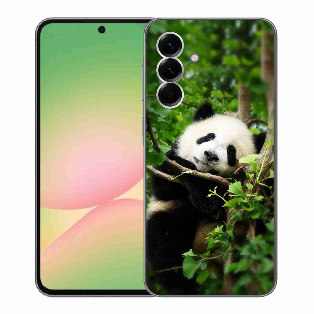 Gélový kryt mmCase na Samsung Galaxy A56 5G - panda
