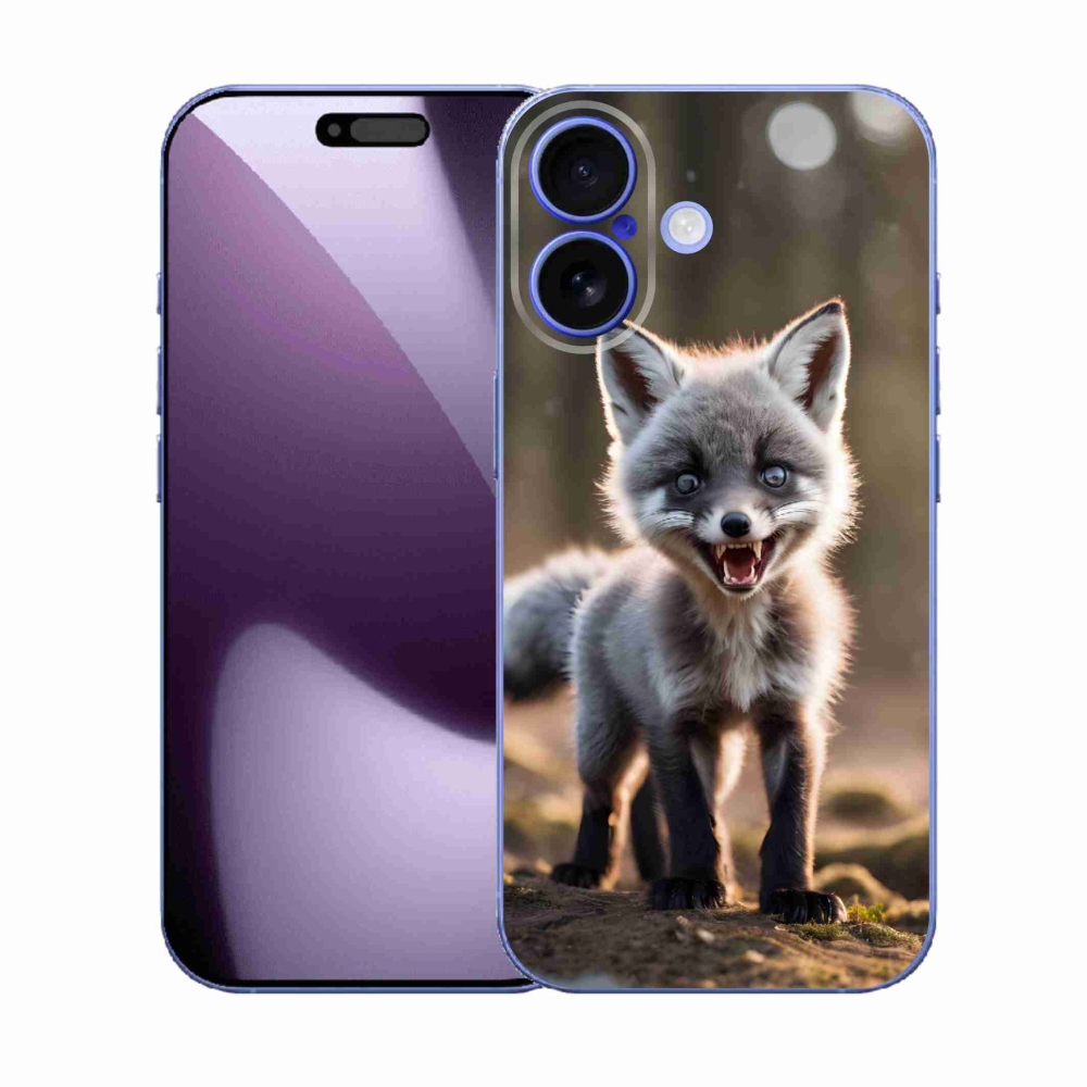 Gélový kryt mmCase na iPhone 17 - rozzúrená líška
