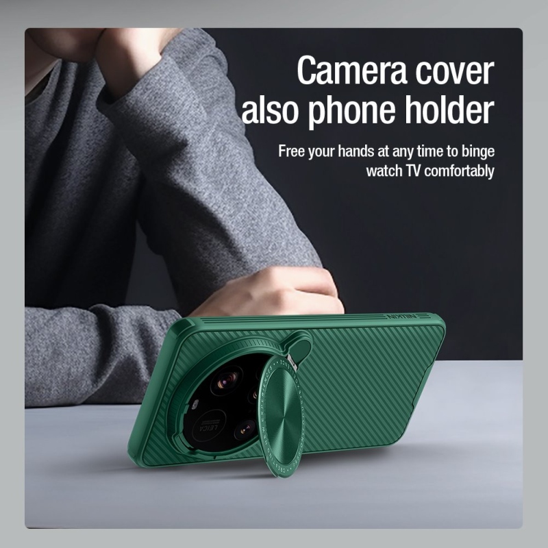 Nillkin CamShield Prop Magnetic Zadný Kryt pre Xiaomi 15 Ultra Black