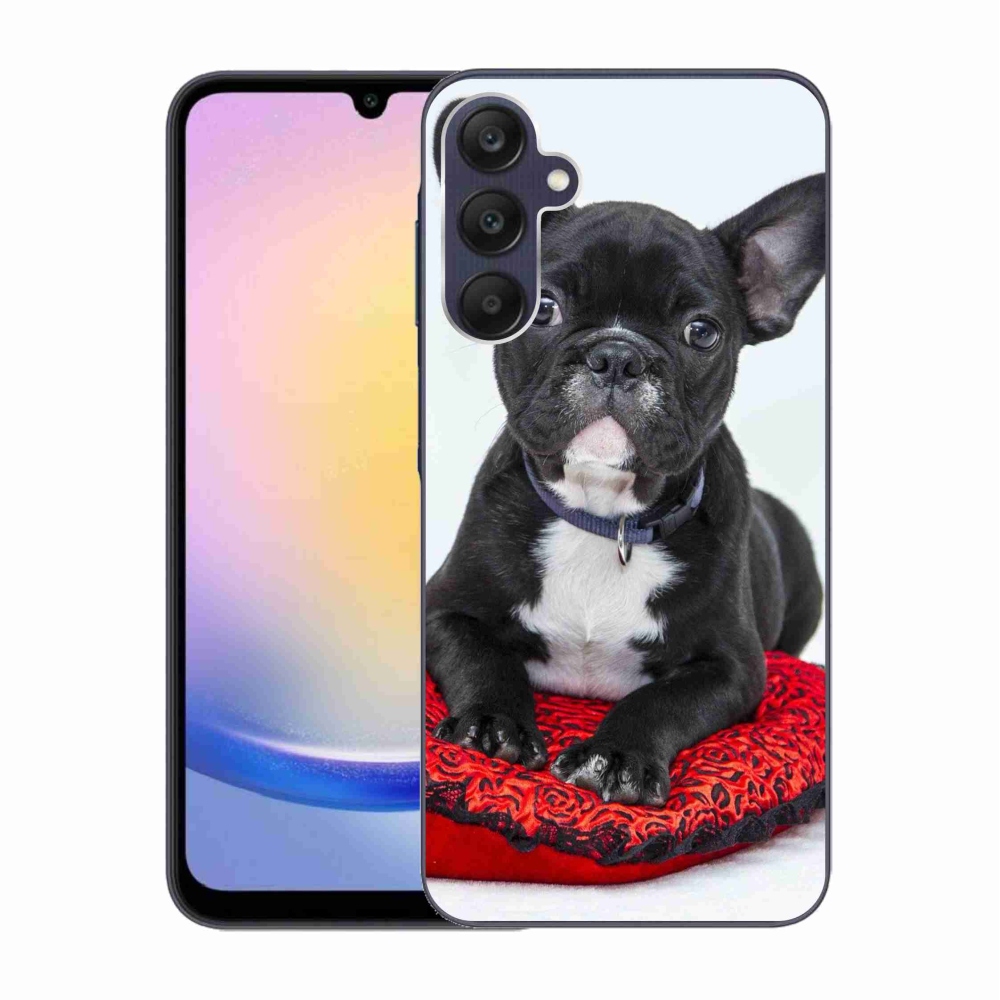 Gélový obal mmCase na Samsung Galaxy A25 5G - buldog