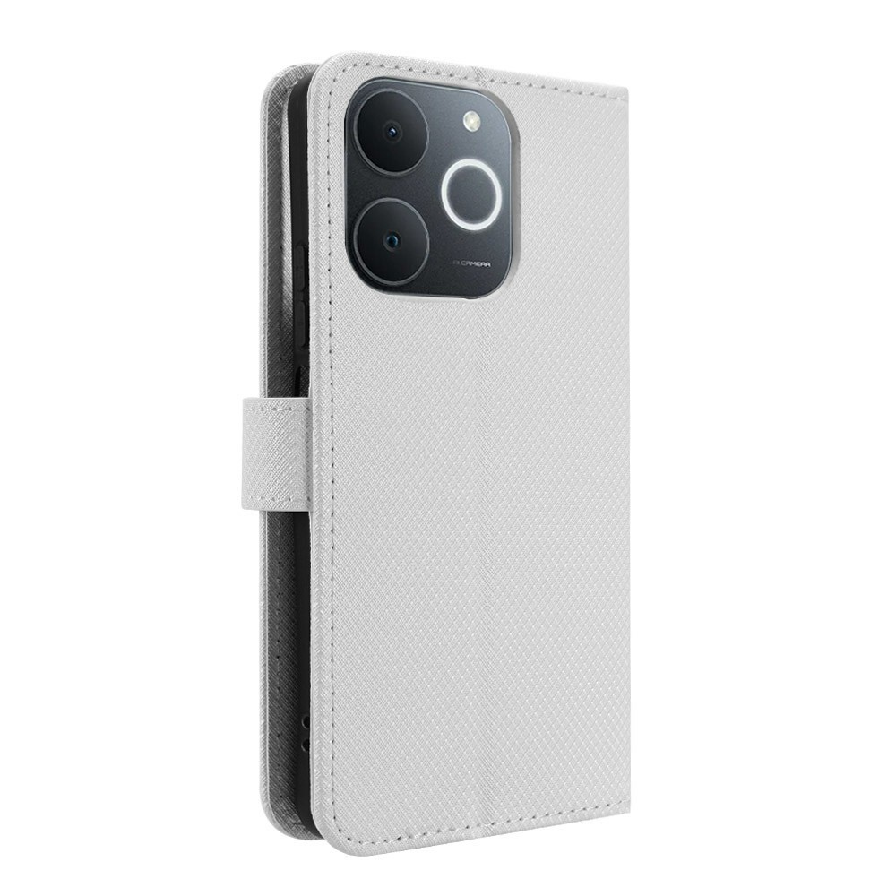 Diamond knižkové púzdro na Realme Note 70T - biele