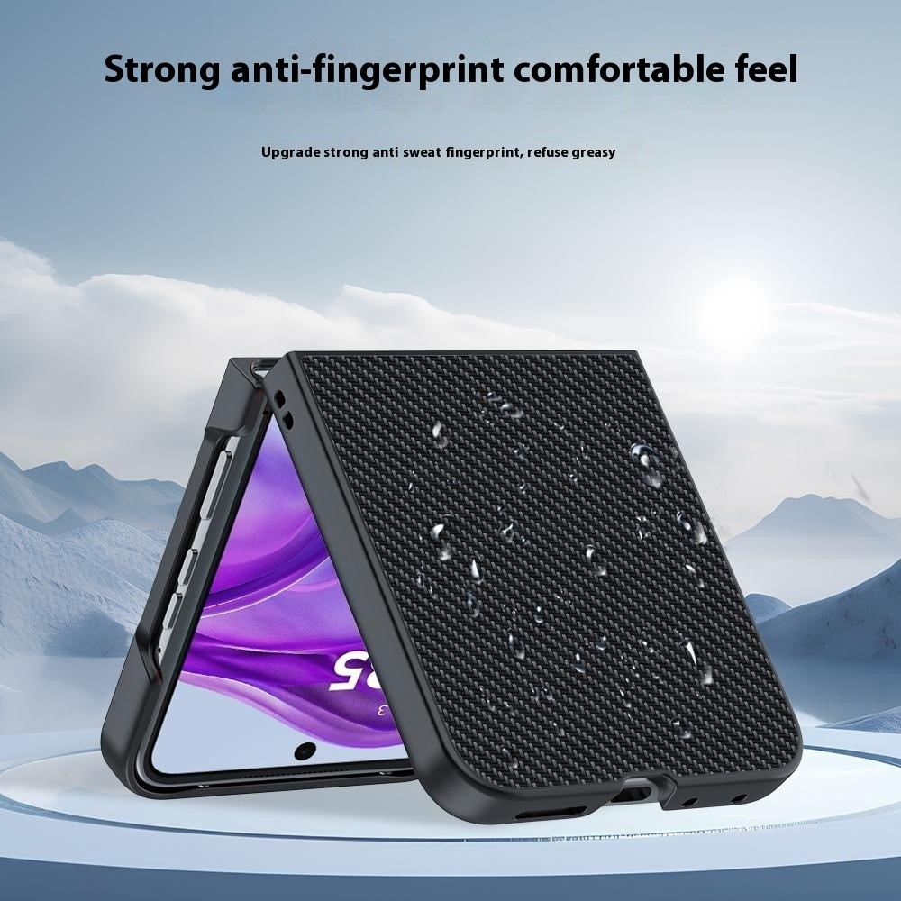 Fibers plastový kryt na mobil Motorola Razr 60 Ultra 5G - čierny