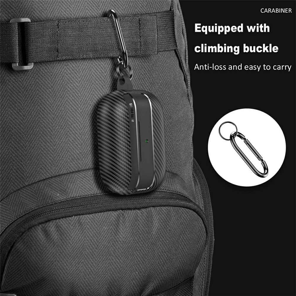 Fibery gélový obal na Apple AirPods Pro 3 - čierny