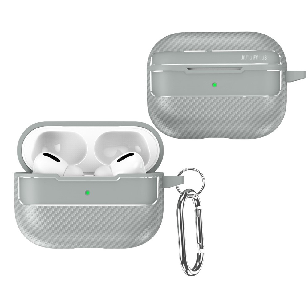 Fibery gélový obal na Apple AirPods Pro 3 - šedý