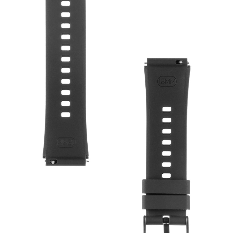 Tactical Quick Release Silikónový Remienok 18mm Black